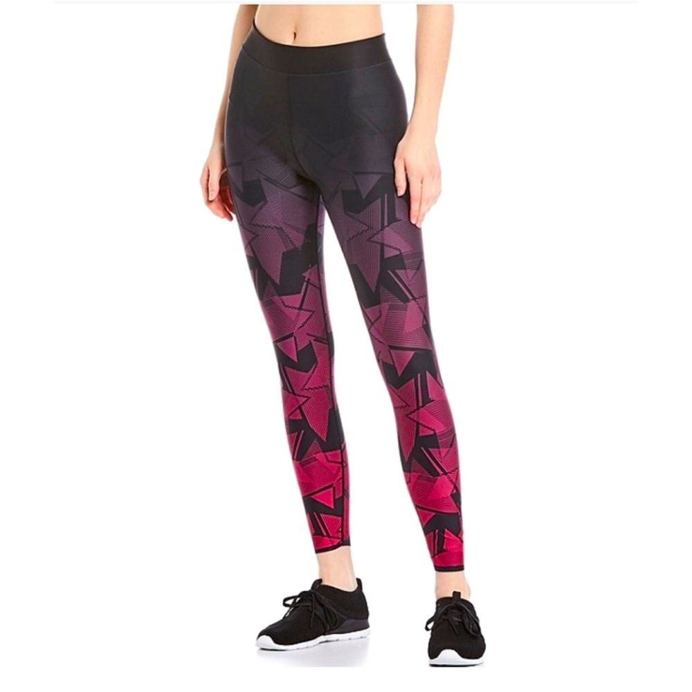 COR by Ultracor Sea Star Leggings in Neon Pink Size M Compressive Made in USA